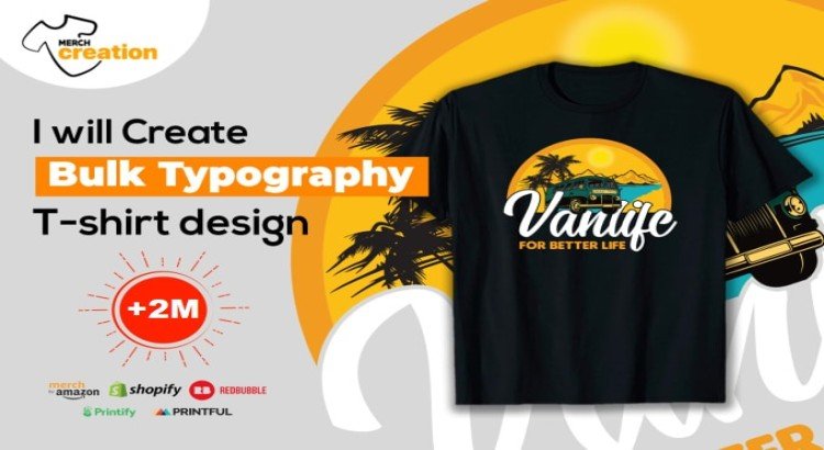 +2 Million High-Quality T Shirt Design – Order Today