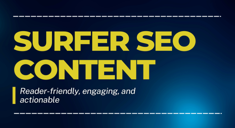 Get High Content Writing Services SEO with Surfer-Optimized Content